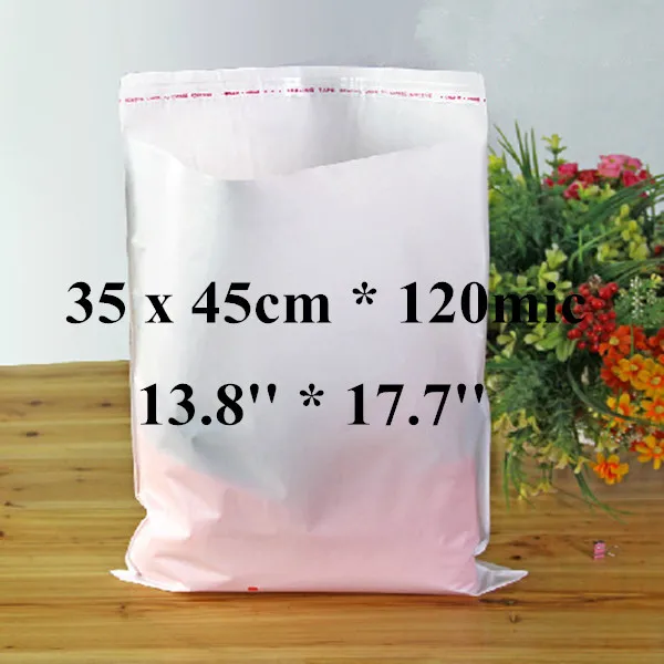 Wholesale 100pcs/lot 35 x 45cm*120mic Large Self Adhensive Plastic
