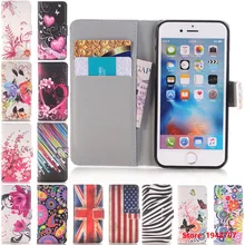 Для iphone iPhine 4 4S 5 5S SE 6 6S 6 Plus 6S плюс искусств принт старинные башни luruxy кошелек искусственная кожа флип чехлы