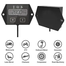 Новинка, тахометр, счетчик моточасов, таймер скорости, квадроцикл, таймеры сброса скорости с ЖК-дисплеем, универсальные аксессуары для мото