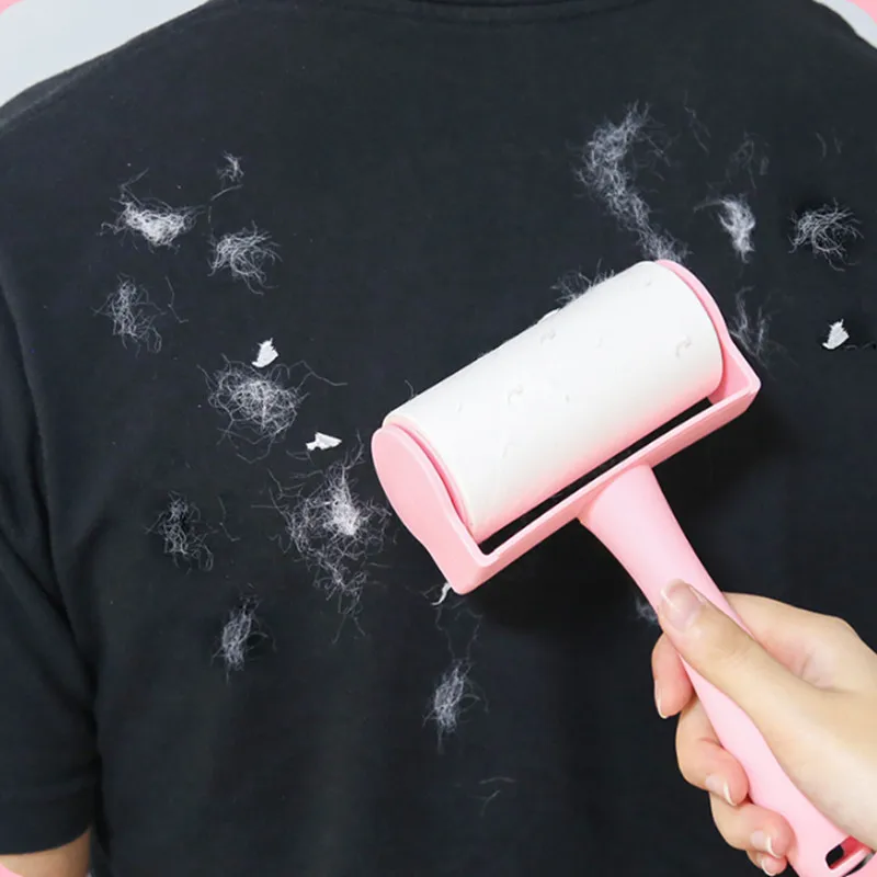 Dust Wiper Roller Sticking Lint Roller for Clothes Cleaning Pet Hair