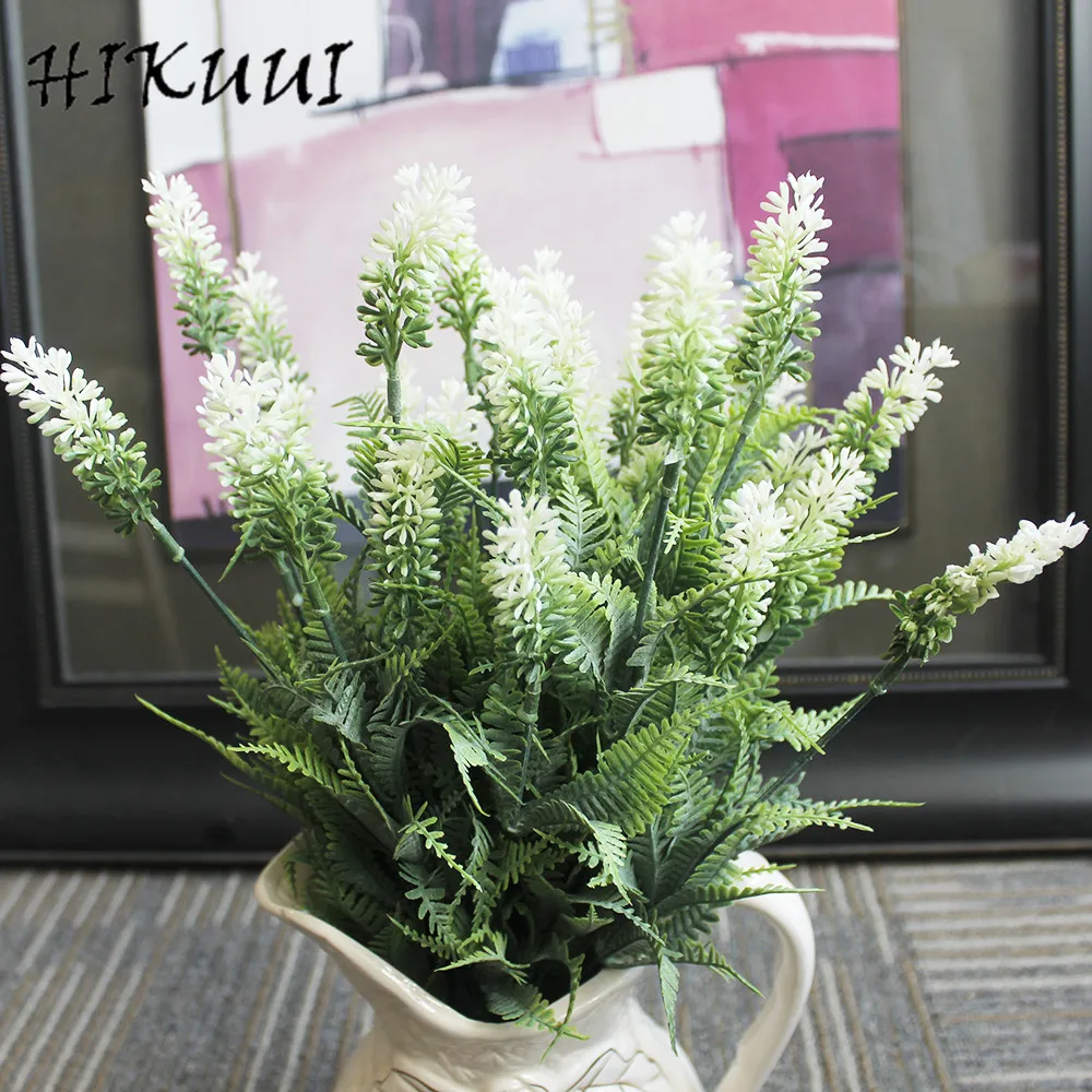 1 pc Lavender Artificial Flowers Plastic Flowers Home Decoration