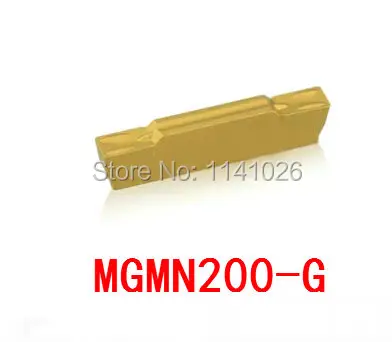 

Free shopping 10pcs MGMN200-G NC slot cutting slot cutter carbide hard alloy blade yellow car suitable for steel parts