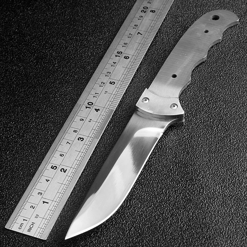 Stainless Steel knife blade blanks material knife making DIY parts Sharp Fixed blade camping Hunting Knife outdoor tools DIY
