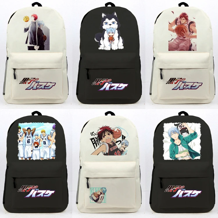 Anime black shoulder bag for Student Casual Backpacks Luggage PREPPY stylein Backpacks from
