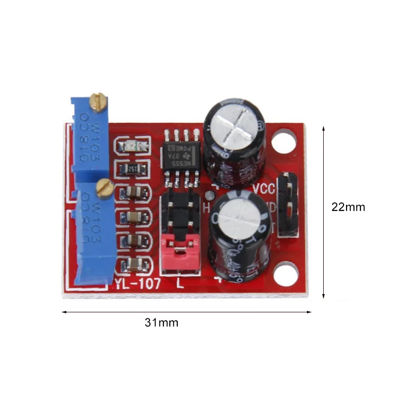 

NE555 Pulse Adjustable Module Square Wave Signal Generator SL@88