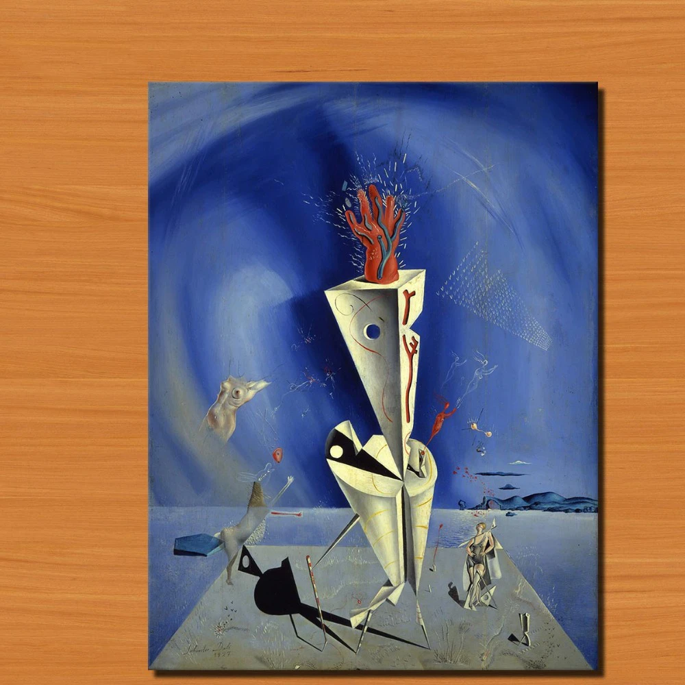 Apparatus And Hand For Salvador Dali Art Poster Picture Print On Canvas Oil  Painting Free Shipping - Painting & Calligraphy - AliExpress