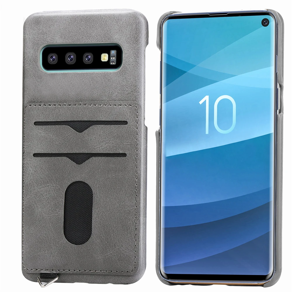 Мягкий Искусственная кожа флип чехол для samsung S10 E S9 S8 плюс S7 край note9 lite note8