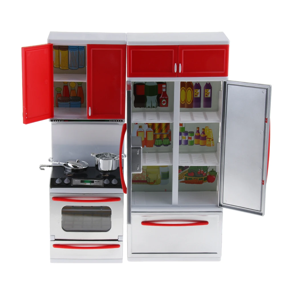 

Portable Electronic Children Kitchen Cooking Girl Toy Stove Pretend Play Set