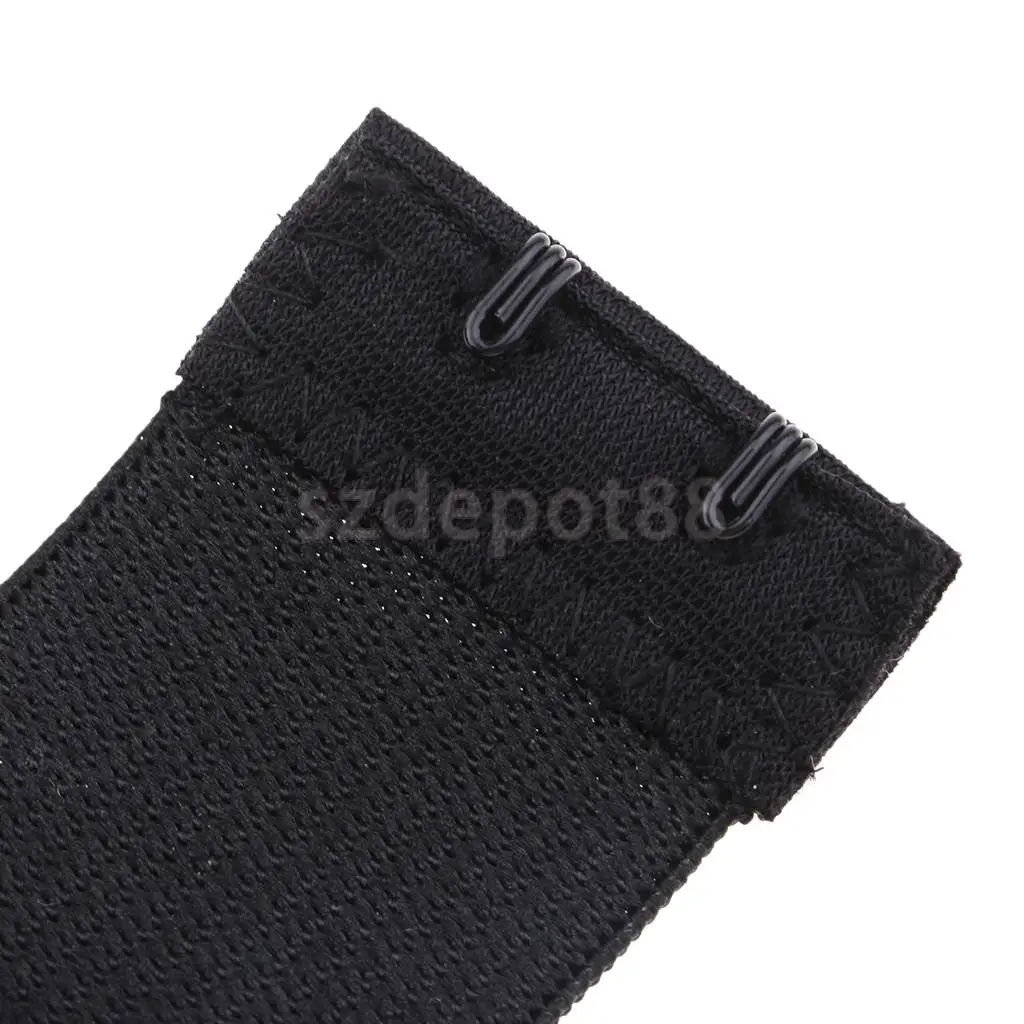 Adjustable Elastic Bra Extender 2 Hook Bra Extension Women's Lingerie Accessories