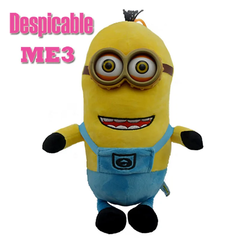 Plush Doll Despicable Me Cartoon Stuffed Dolls Eyes Yellow Large Minion