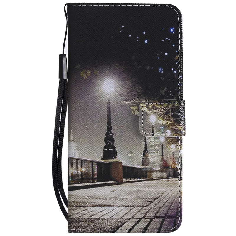 P30lite кожаный чехол для Pouzdro huawei P30 lite чехол для huawei P 30 P30 Pro P30Pro Coque мультяшный бумажник флип чехол для телефона - Цвет: H