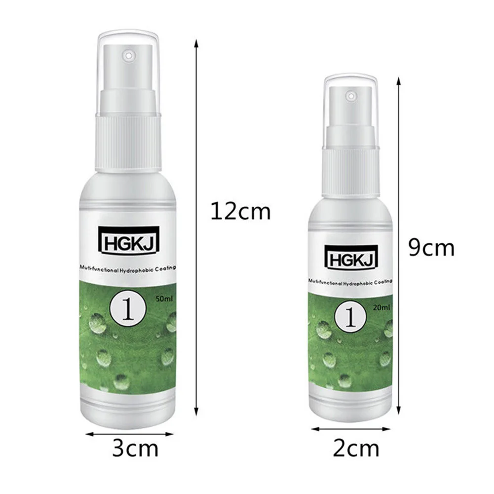 

Do Promotion! New 20/50ml Nano Hydrophobic Coating HGKJ-1 Rainproof Agent for Ceramic Glass Car Rearview Mirror