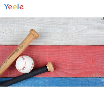 

Yeele Wooden Board Baseball Bat Sport Boy Birthday Photography Backgrounds Customized Photographic Backdrops for Photo Studio