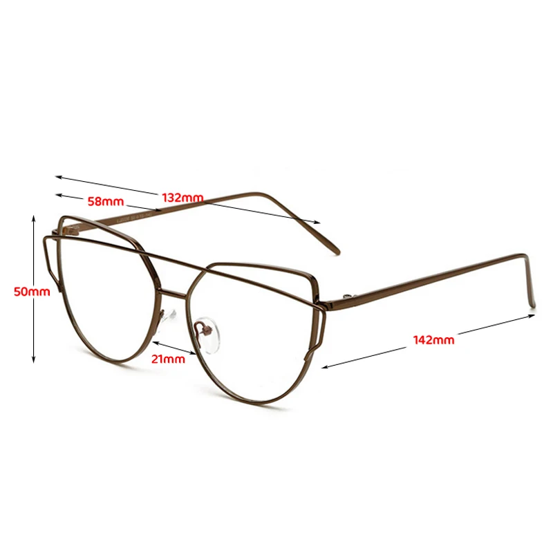 Glasses Clear Lens Eyeglasses GC4030BK (9)