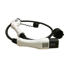 Электротормоз электромобиля Тип 2 в тип 1 j1772 кабель ev конвертер для электромобиль EVSE 1 м кабель 32A