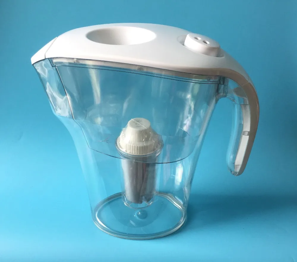 

2.5L Alkaline Water Pitcher Solution/portable water filter/water softener with refreshable filter cartridge (QY-WP012)