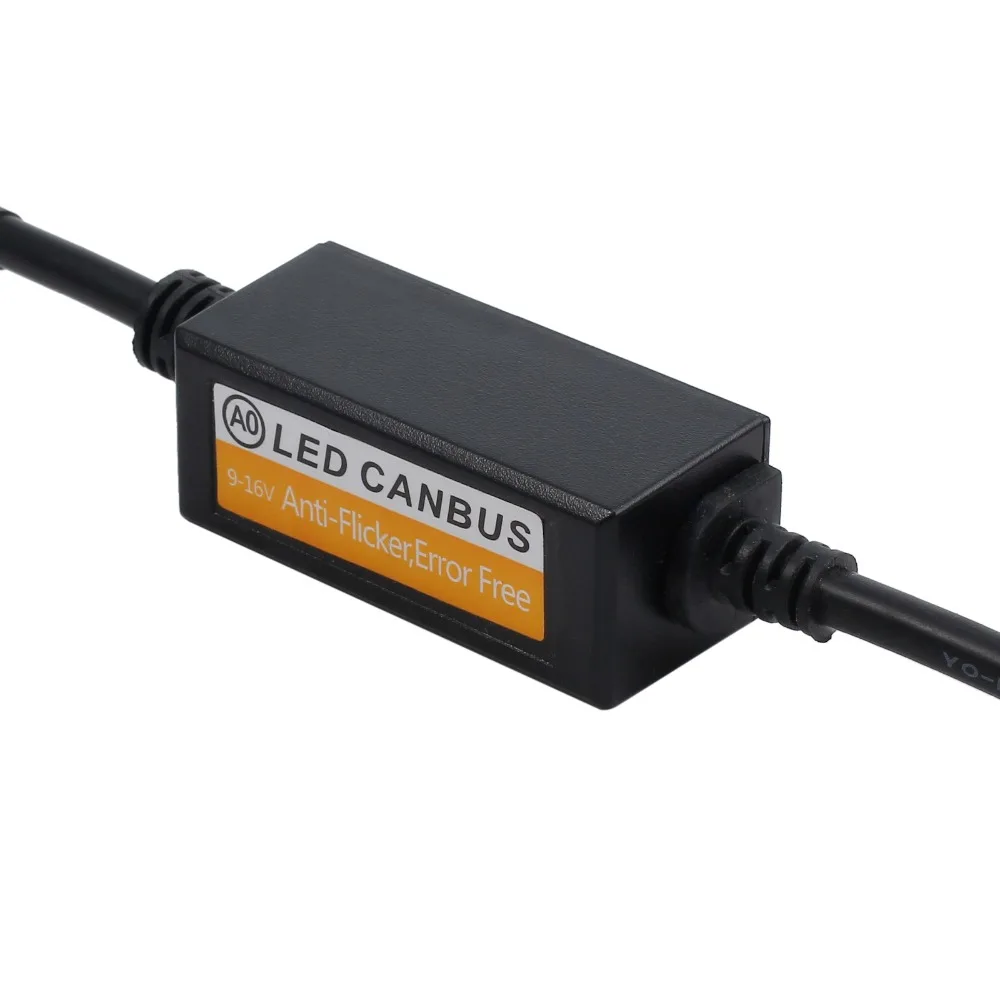 Justech 2x светодиодный Canbus декодеры без ошибок резистор для современных Kia Buick VW Ford Chevrolet Citroen Nissan H4 головной светильник противотуманный светильник