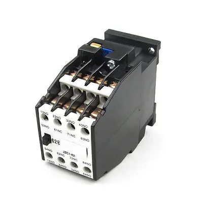 6no + 2nf Bobina 220 50hz 264 60hz ac Contator ui 660 v Ith 10a