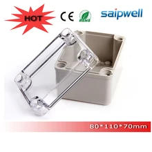 ABS Крытый/out дверь свет изоляции защита от коррозии Прозрачная крышка Водонепроницаемая электрическая распределительная коробка