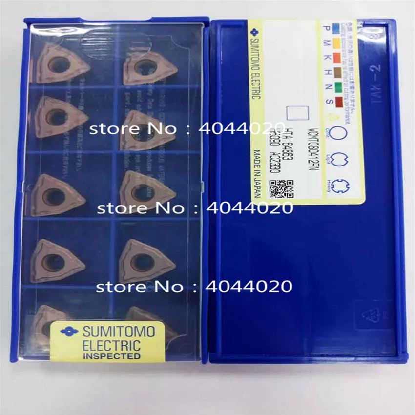 

WCMT080412FN ACZ330 10pcs/box New original cutting tool carbide insert for CNC