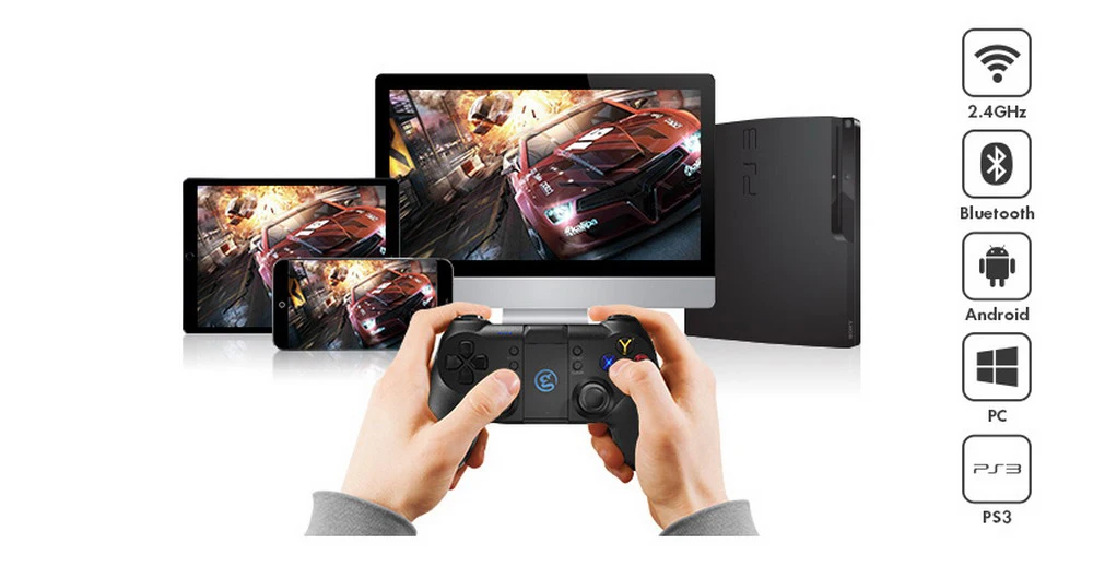 Bluetooth 4.0 2.4GHz wireless wired connection