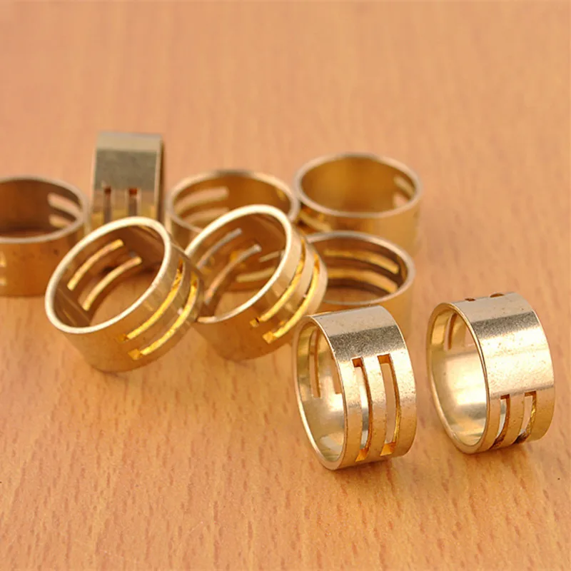 15 PCS 18mm Raw Brass Opening Closing Jump Ring Tool For Jewelry Making Tools & Equipments