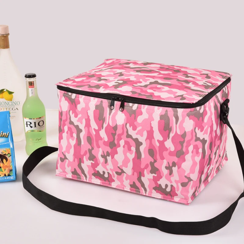 

Large capacity meal pack camping picnic bag outdoor lunch box backpack men and women ice pack insulation bag storage bag