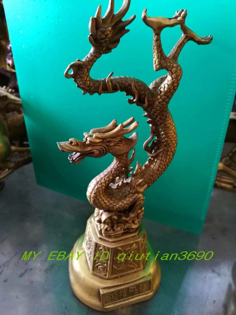 

Metal crafts copper ornaments Millennium Dragon Home Furnishing desktop office