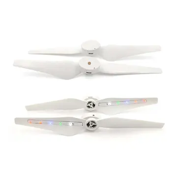 

LED Flash Propellers Night Flight USB Chargeable Propeller Spare Parts Accessories for DJI Phantom 4 / 4 Pro RC Drone Quadcopter