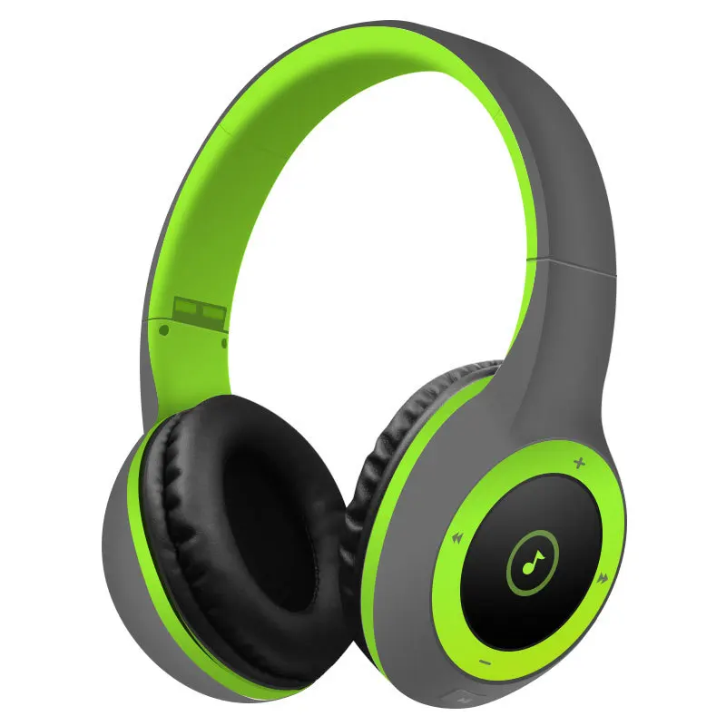 

Stereo Active Noise Cancelling Wireless Headset Bluetooth Headphoens Hifi Sport Mp3 Support Memory Card