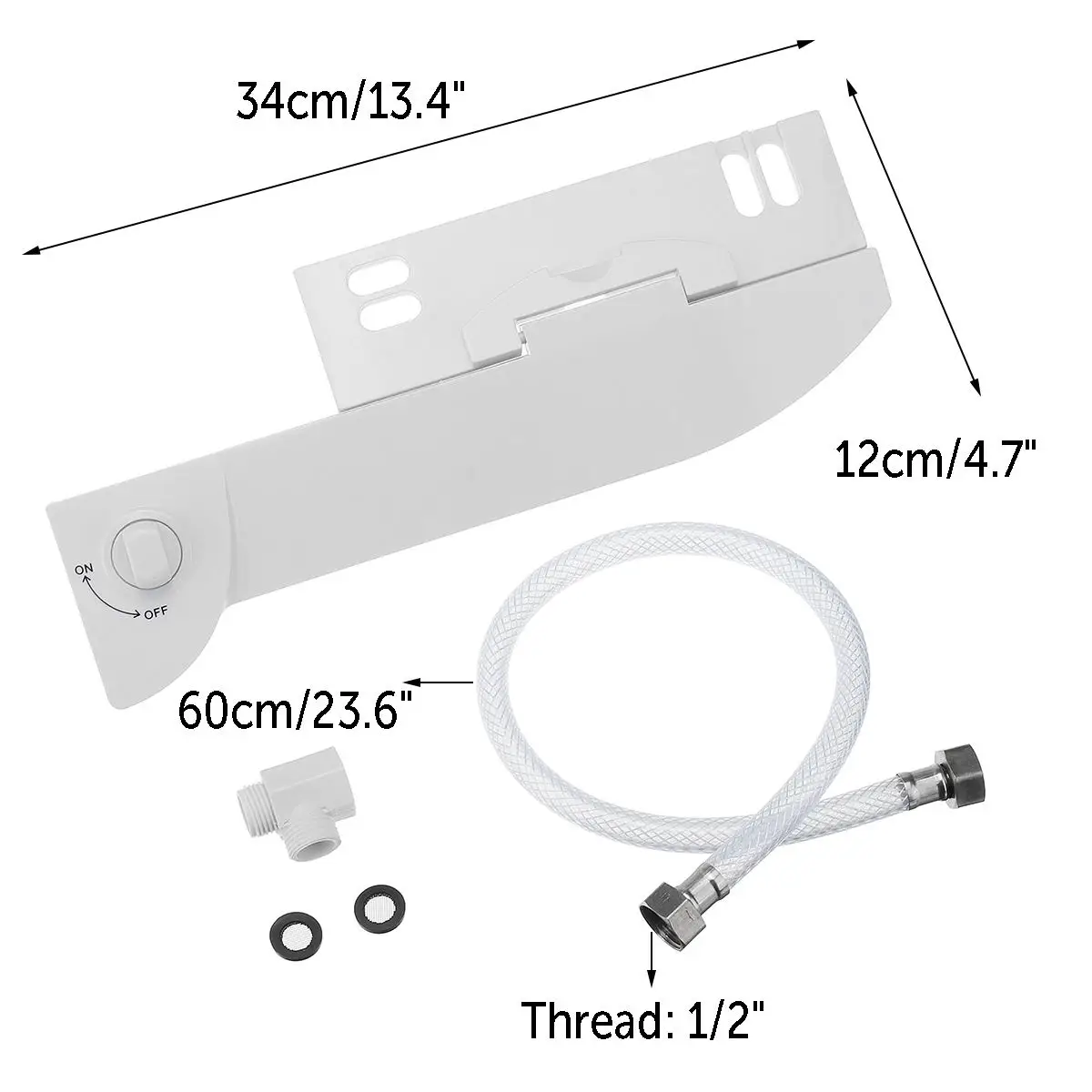 Cena Nie elektryczny Bidet siedzenia woda system dysza do czyszczenia świeżej wody rączka bidetowa mechaniczne akcesoria Bidet