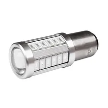 1 шт. высокое качество 1157 BAY15D P21/5 W 33 SMD 5630 5730 СВЕТОДИОДНЫЙ Автомобильный стоп-сигнал задние фонари сигнал поворота 33SMD автомобильные задние лампы заднего хода