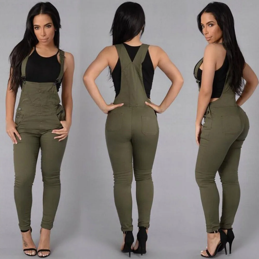 slim fit overalls womens