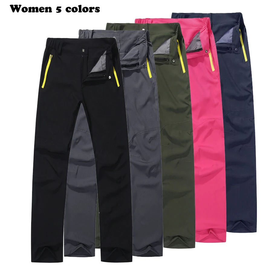 Hiking Pants NUONEKO Men Womens Quick Dry Hiking Pants Outdoor Sport Summer Ultra Thin Pants Camping Trekking Fishing Climbing Trousers PN31