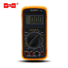 WHDZ DT9205A Adjustable Angle Alarm Protective Case Voltage Tester Professional Digital Multimeter Electrical