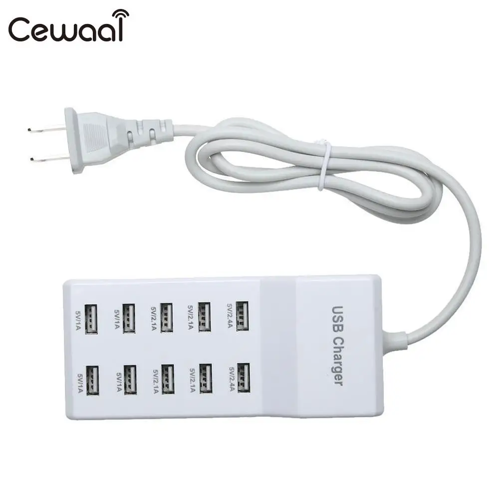 DC5V 1A/2.1A/2.4A путешествия Зарядное устройство USB переходник для зарядного