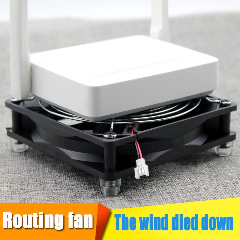 Wireless router radiator Grid-net Unit Light Cat set-top TV box Cooling Fan 8/12/14CM USB DC 5V Cooler Fan silver metal net