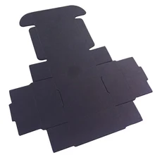 5,5x5,5x2,2 см упаковочные коробочки черная Подарочная коробка пустая коробка 20 шт бумажные упаковочные коробки для ювелирных изделий ручной работы мыло принимаем на заказ Z055