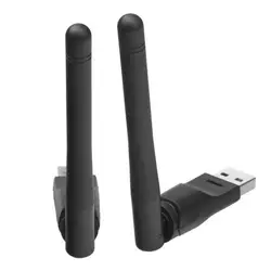 Centechia 150 м USB 2,0 WiFi Беспроводной сетевой карты 802,11 b/g/n Сетевой адаптер антенны с антенны для портативных ПК Mini Wi-Fi Dongle