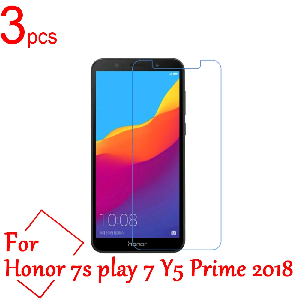 

3pcs Ultra Clear/Matte/Nano anti-Explosion LCD Screen Protector Cover For Huawei Honor 7s play 7 Y5 Prime (2018) Protective Film