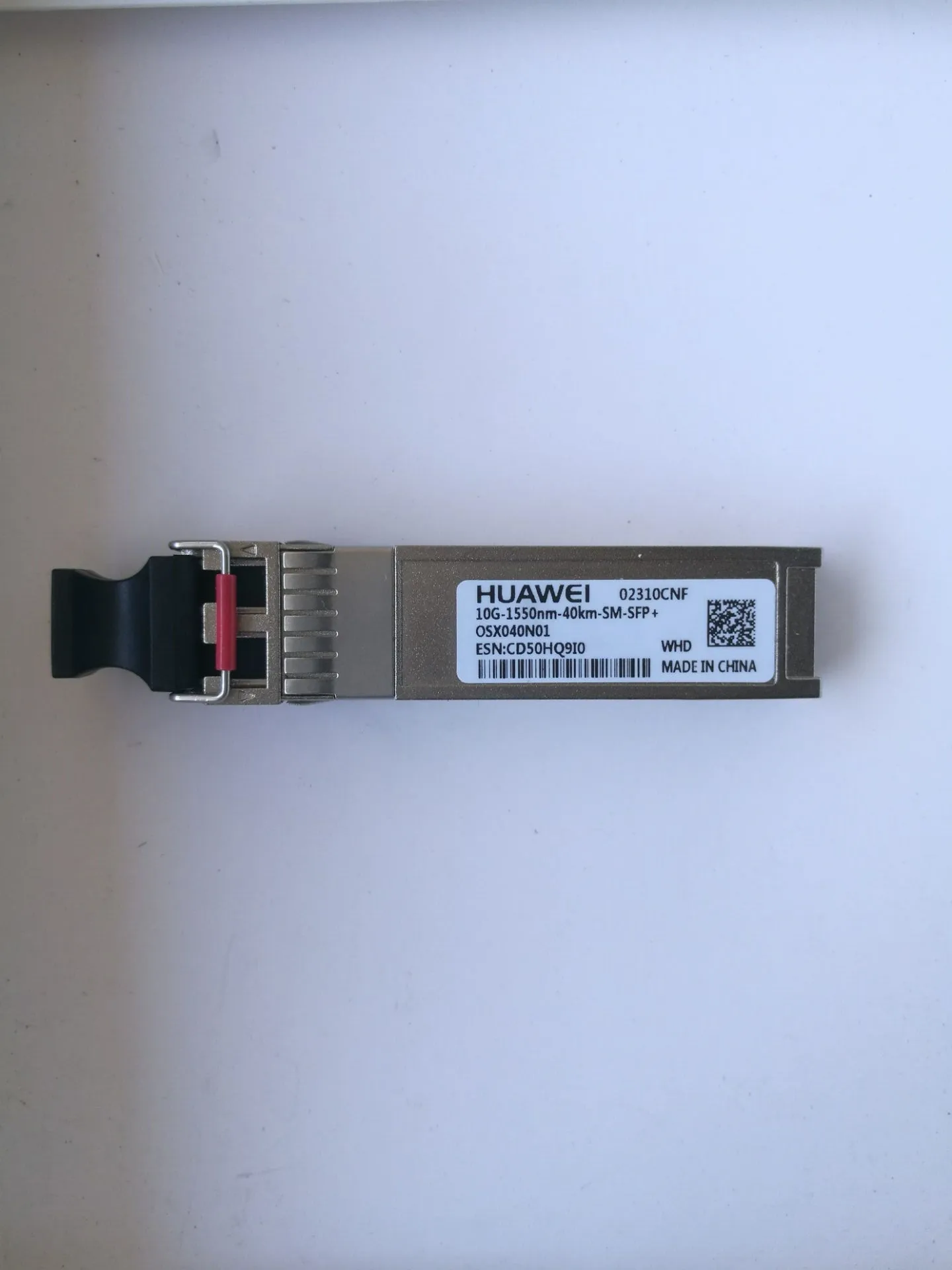 

light module 10 g - 1550 - nm - 40 km - SM - SFP + OSX040N01 WHD 02310 CNF