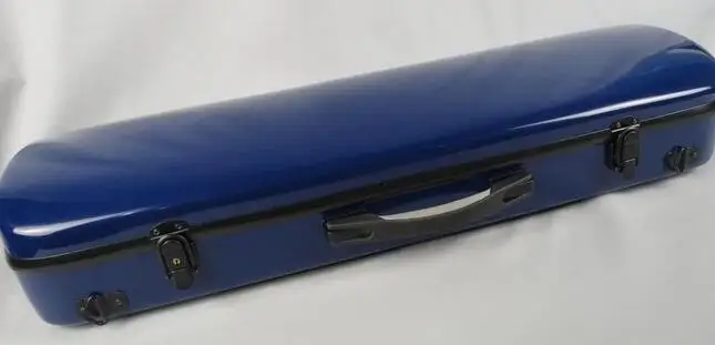Синее стекловолокно Регулируемый 15-1" Футляр для Альта, с двумя бантами держателем