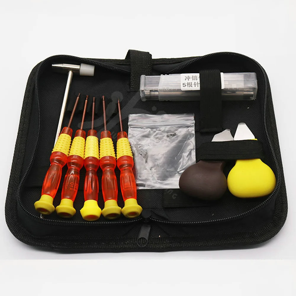 

CHKJ Car Folding Remote Control Locksmith Tools Disassembling Screw Tool Fixing Pin Pick Fit Kit Repair Tool Set
