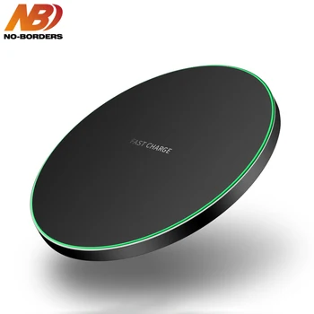 15ワットガラスパネル薄型可視ワイヤレス電話の充電器電話チーワイヤレス充電器パッドマット急速充電クイック充電器