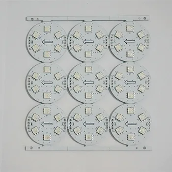 

10pcs 5mm Original Public Board 5050 RGB LED SMD Driver IC WS2811 DC12V D38-6 LEDs for led modules lamp lighting