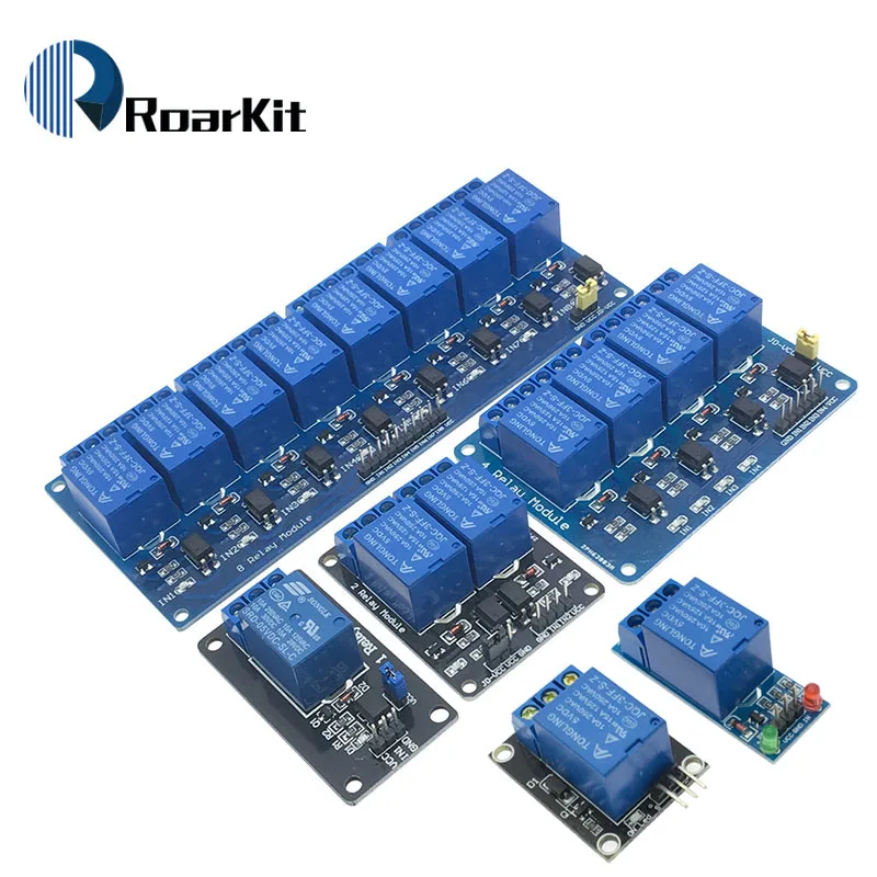

1pcs 5v 1 2 4 8 channel Relay module with optocoupler Low Level Trigger Expansion Board Output for arduino