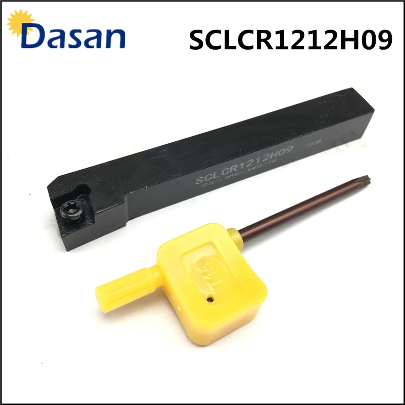 Lathe HSS External Turning Tool SCLCR1212H09 95 degree CNC Turning Tool Holder for CNC Carbide
