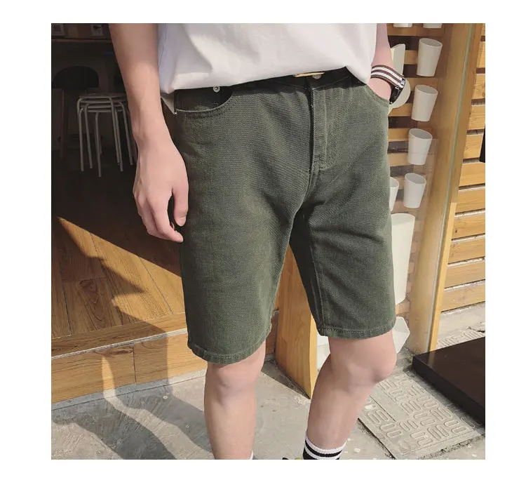 Японский стиль летние мужские шорты винтажные свободные хлопковые шорты в повседневном стиле до колена Короткие Hombre