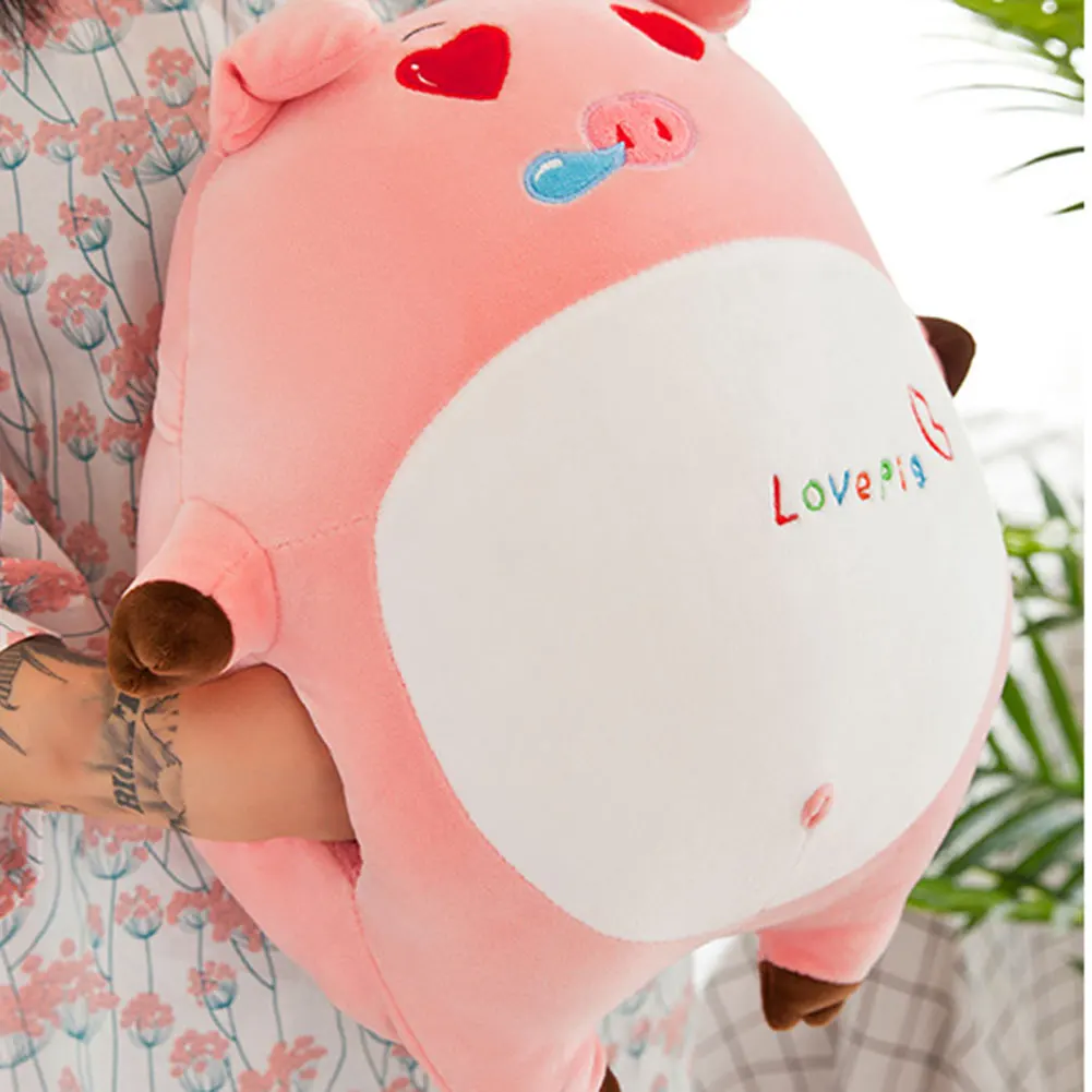 

Multi-function Cute Piggy Plush Pillow Hand Warmer with Air Conditioning Blanket HUG-Deals