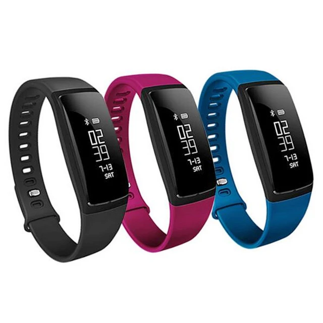 Smart Напульсники Фитнес для Android IOS Телефон V07 группа крови Давление Беспроводной